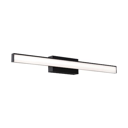 Afx Tonya 24-in. LED Vanity - Black TNYV2403LAJUDBK